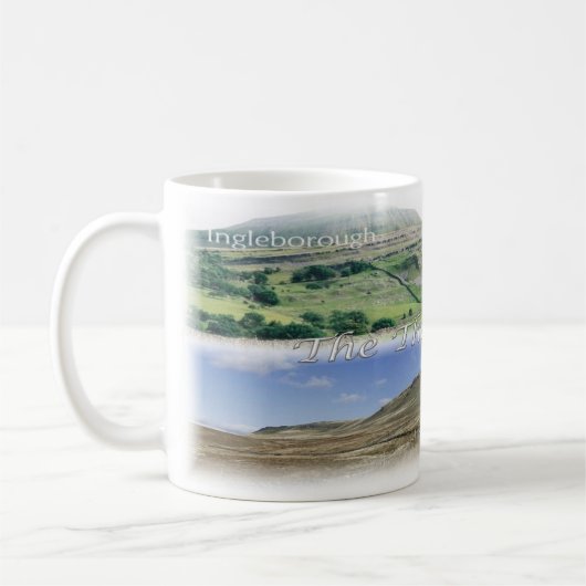 Mug GB England - Yorkshire - Les trois Peacks - (Gauche)