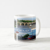 Mug GB England - Yorkshire Sheffield - (Devant droit)