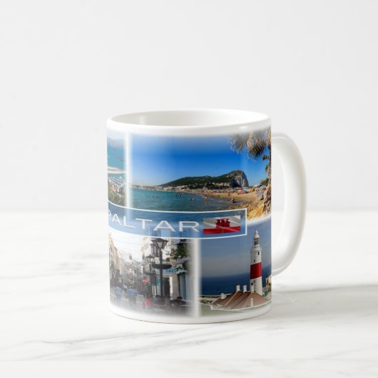 Mug GB - Gibraltar - (Devant droit)