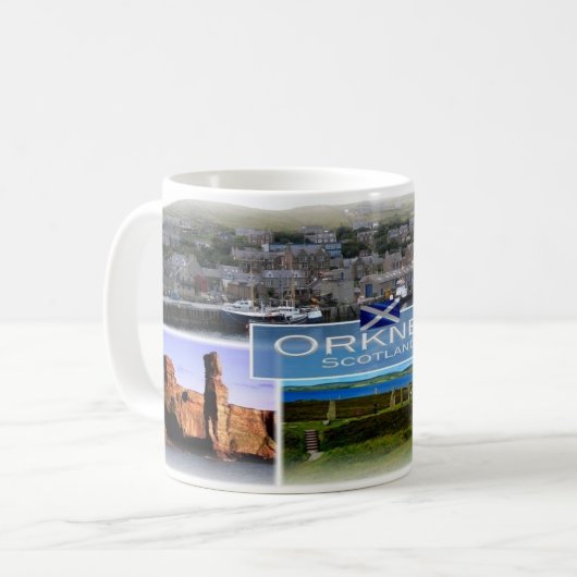 Mug GB Scotland - Les îles Orkney - (Devant gauche)