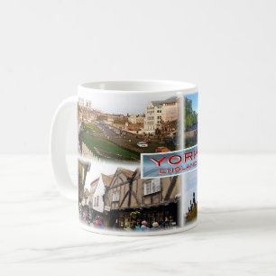 Mug GB York ^ Murs et Minster - River Ouse - Shamble