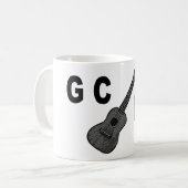 Mug GCEA (ukulélé) (Devant gauche)