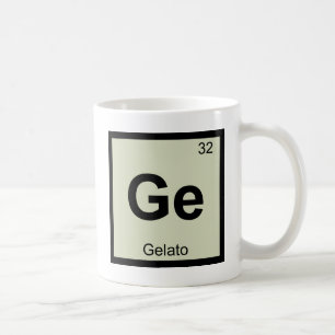 Mug Ge - Chimie des Glaces Symbole du Tableau Périodiq