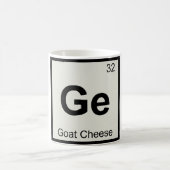 Mug Ge - Chimie du fromage de chèvre Symbole du tablea (Centre)