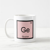 Mug GE - T-shirt de Meme de symbole d'élément de (Gauche)