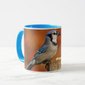 Mug Geai bleu (Devant gauche)