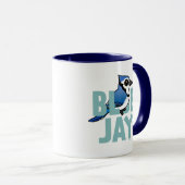 Mug Geai bleu enorme (Devant droit)