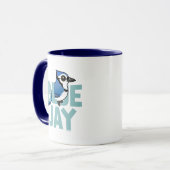 Mug Geai bleu enorme (Devant gauche)
