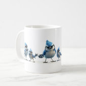 Mug Geais bleus (Devant gauche)