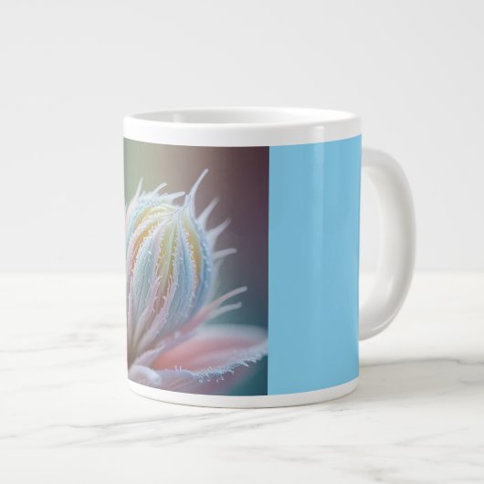 Mug géant, 20oz (Bourgeon de fleur-2) (Devant droit)