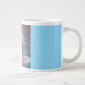 Mug géant, 20oz (Bourgeon de fleur-2) (Droite)