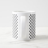Mug géant à pois noirs (Dos)