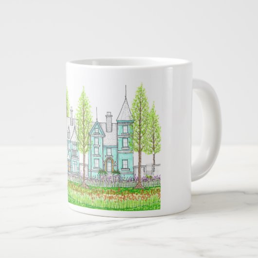 Mug géant Architecture (Devant droit)