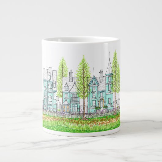 Mug géant Architecture (Devant)