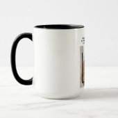 Mug géant de Fête des pères personnalisée | Beau c (Gauche)