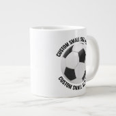 Mug Géant de Foot Personnalisé avec Texte - 20oz (Devant droit)