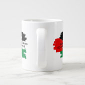 Mug géant de la résilience et de la solidarité pal (Dos)