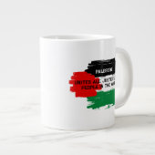 Mug géant de la résilience et de la solidarité pal (Devant droit)