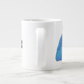 Mug géant de style anime 'Ne me dérangez pas' (Dos)