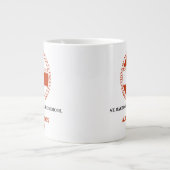 Mug géant des anciens de l'école primaire St. Bart (Devant)