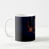 Mug Géant doux et bébé au coucher du soleil (Gauche)