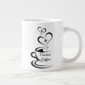 Mug géant du café peint (Droite)