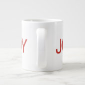 Mug Géant Joy Noël Café (Dos)
