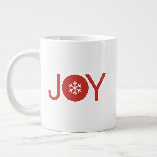 Mug Géant Joy Noël Café (Gauche)