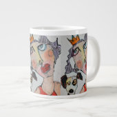 Mug géant Lien inexprimé (Devant droit)