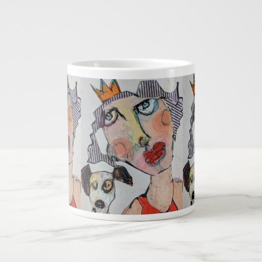 Mug géant Lien inexprimé (Devant)
