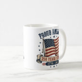 Mug Géant Patriotique pour le 250e Anniversaire de (Devant droit)