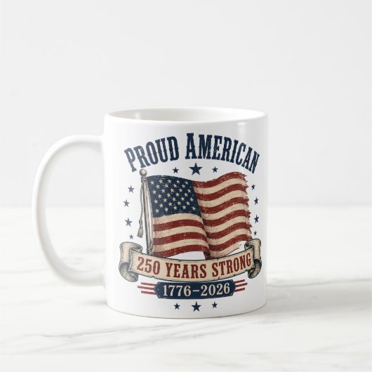 Mug Géant Patriotique pour le 250e Anniversaire de (Gauche)