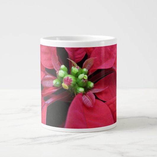 Mug géant Poinsettia (Devant)