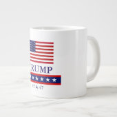 MUG GÉANT PRÉSIDENT DONALD TRUMP CAFE (Devant droit)