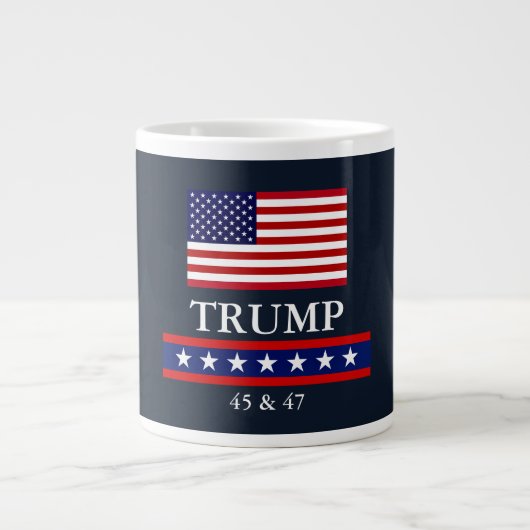 MUG GÉANT PRÉSIDENT DONALD TRUMP CAFE (Devant)
