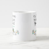 Mug géant recto verso (Devant)