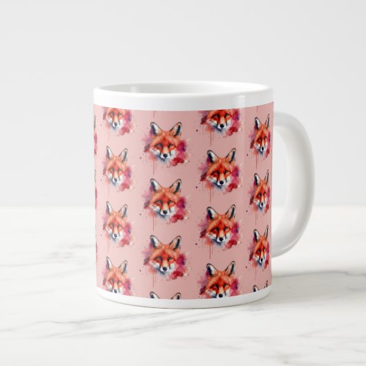 Mug Géant Renard (Devant droit)