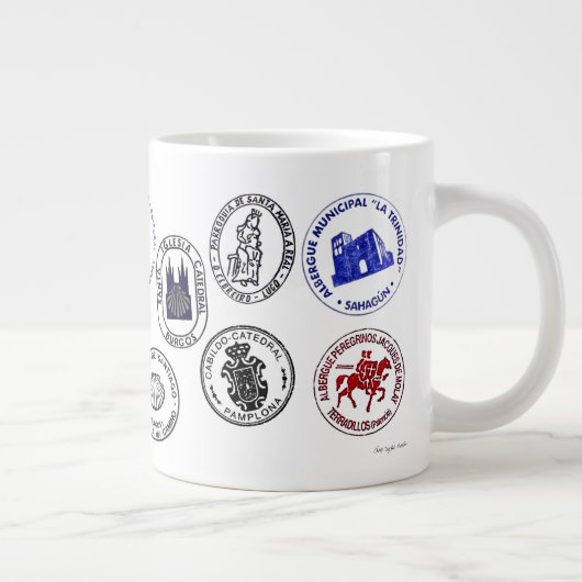 Mug géant Saint James Way (Droite)