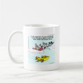 Mug Géants au-dessus du plan fruité drôle (Gauche)
