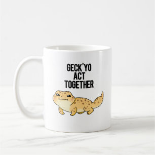 Mug Geck Yo Agir Ensemble Funny Gecko Pun