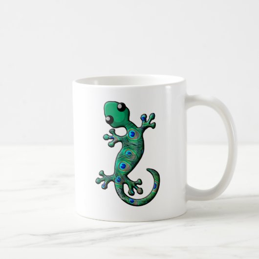 Mug Gecko de paon (Droite)