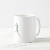 Mug Gecko diurne vert vibrant de Madagascar (Devant droit)