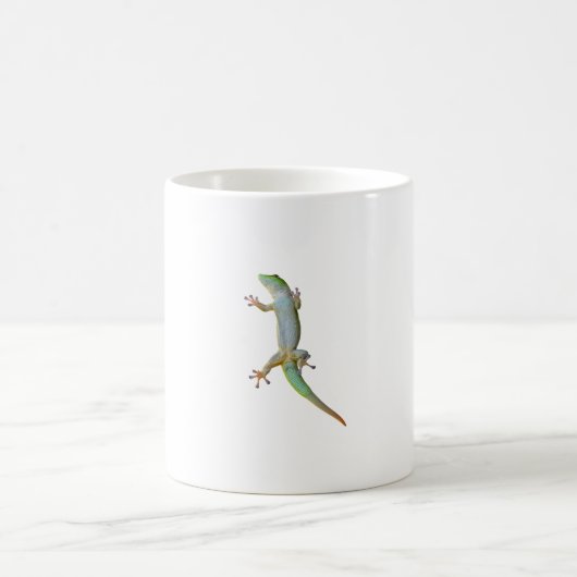 Mug Gecko diurne vert vibrant de Madagascar (Centre)