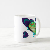 Mug Gecko Et Coeurs (Devant droit)