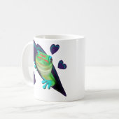 Mug Gecko Et Coeurs (Devant gauche)