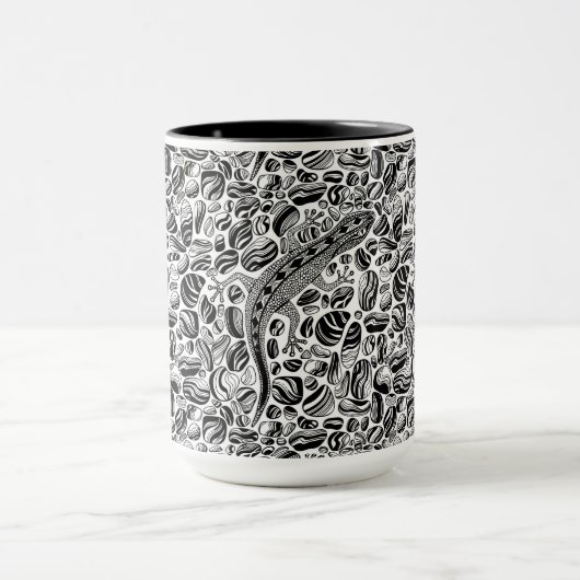 Mug Gecko et galets (Centre)