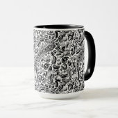 Mug Gecko et galets (Devant droit)