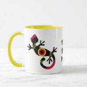 Mug Gecko Lizard coloré (Gauche)