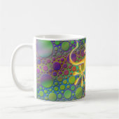 Mug Gecko souriant - points colorés (Gauche)