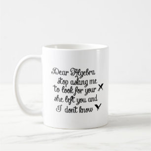 Mug Geek Chic : Amusant Math Algebra Wiz Cool Design